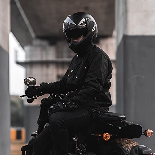 ILM Vintage Modular Full Face Motorcycle Helmet