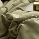 Olive Green Queen Comforter Set, 3 Pieces