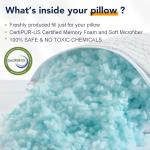 Cooling Shredded Memory Foam Pillows - 2 Pack