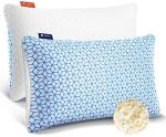 Queen Size Shredded Memory Foam Pillows Set of 2