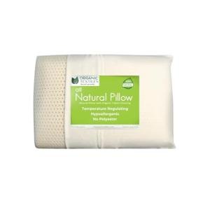 Organic Latex Pillow with Cotton Cover - Medium Size