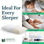 Organic Cotton Talalay Latex Pillow - King Size