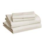 Ultra Soft Microfiber Queen Bed Sheet Set - Beige