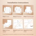 Queen Mattress Encasement - Hypoallergenic & Waterproof