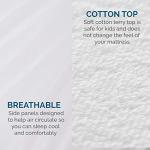 LUCID Waterproof Hypoallergenic Mattress Protector - Twin