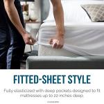 LUCID Waterproof Hypoallergenic Mattress Protector - Twin