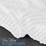 Utopia Bedding White 100% Cotton Waffle Blanket