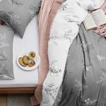 Reversible Floral Queen Duvet Cover Set, 3 Pieces