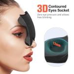 LitBear 3D Contoured Sleep Mask for Light Blocking