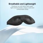LitBear 3D Contoured Sleep Mask for Light Blocking