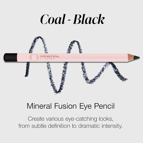 Mineral Fusion Coal Eye Pencil, 0.04 Ounce