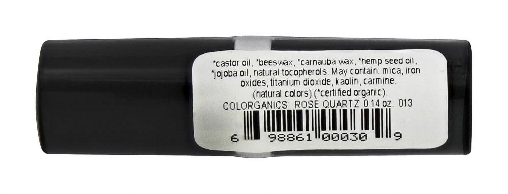 Colorganics Rose Quartz Natural Lipstick 4.25g