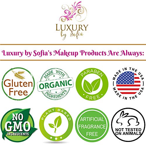 Sofia Organic Pressed Eyeshadow - Pearl White