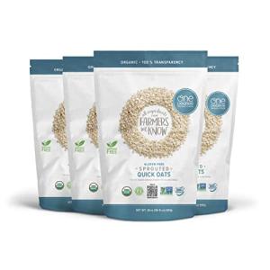 One Degree Organic Sprouted Quick Oats, 4 Pack