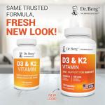 Dr. Berg Vitamin D3 K2 10,000 IU - 120 Capsules