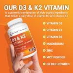 Dr. Berg Vitamin D3 K2 10,000 IU - 120 Capsules
