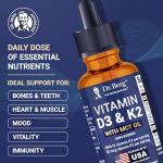 Strong D3 K2 Liquid Drops with MCT Oil