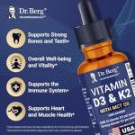 Strong D3 K2 Liquid Drops with MCT Oil