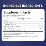 Strong D3 K2 Liquid Drops with MCT Oil