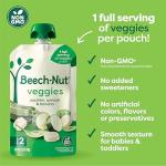 Beech-Nut Veggie Purees Baby Food Pouch Pack