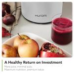 Hurom H400 Cold Press Juicer - Easy Clean Design