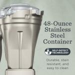 Vitamix 48-Ounce Stainless Steel Blender Container