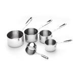 Stainless Steel Measuring Cup Set - 5 Pieces