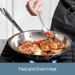 10-Piece All-Clad Stainless Steel Cookware Set