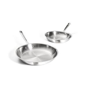 All-Clad D3 Stainless Steel Fry Pan Set 10 & 12 Inch