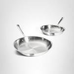 All-Clad D3 Stainless Steel Fry Pan Set 10 & 12 Inch