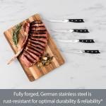 German Stainless Steel Steak Knife Set - 4 Pieces