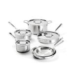 All-Clad D5 10-Piece Stainless Steel Cookware Set