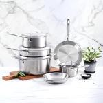 All-Clad D5 10-Piece Stainless Steel Cookware Set
