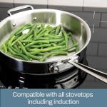 All-Clad D5 10-Piece Stainless Steel Cookware Set