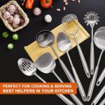 12-Piece Stainless Steel Cooking Utensils Set