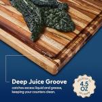 Sonder Los Angeles Teak Cutting Board with Juice Groove