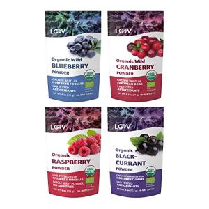 LOOV Organic Berry Powder Bundle – 4 Varieties