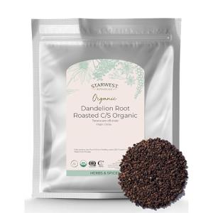 Organic Roasted Dandelion Root Herbal Tea - 1 lb