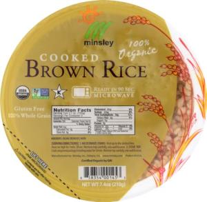 Organic Microwave-Ready Brown Rice Bowl, 12 Pack