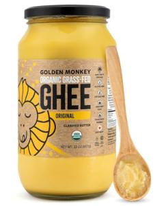 Golden Monkey Organic Grass Fed Ghee Butter 32oz