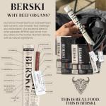 BERSKI Grass-Fed Salted Beef Sticks - Ancestral Blend