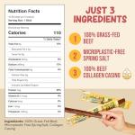 Grazly Grass-Fed Beef Sticks - High-Protein Snack