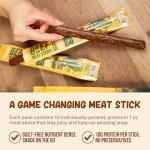 Grazly Grass-Fed Beef Sticks - High-Protein Snack