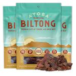 Ayoba Grass Fed Beef Biltong Slices - Keto Snack
