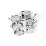 10-Piece All-Clad Stainless Steel Cookware Set