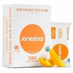 JONESBAR Mango Almond Organic Protein Bars (12 Pack)