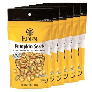 Eden Organic Roasted Pumpkin Seeds, Lightly Salted