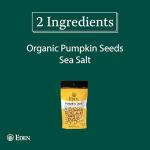 Eden Organic Roasted Pumpkin Seeds, Lightly Salted