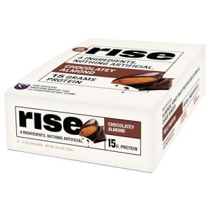 Rise Chocolatey Almond Protein Bars - 12 Pack