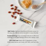 Rise Bar Almond Honey Mini Protein Bars, 24 Count
